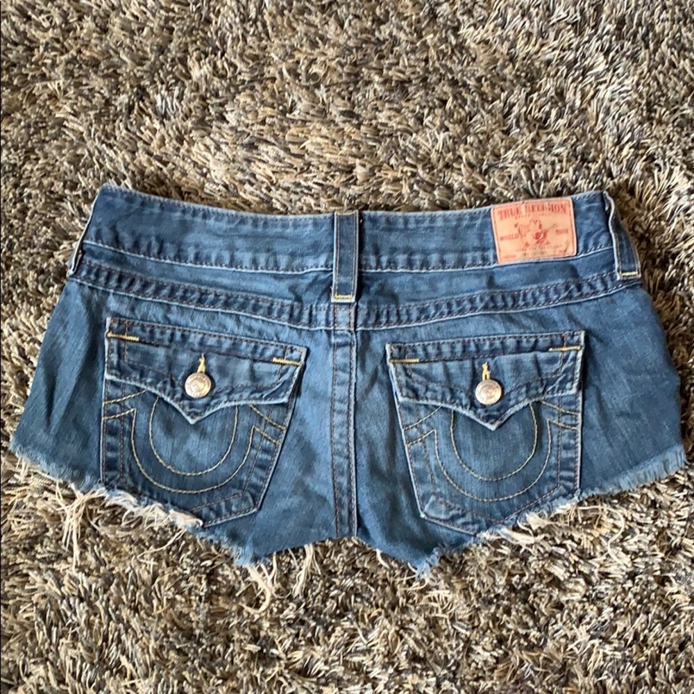 True Religion Jean Shorts